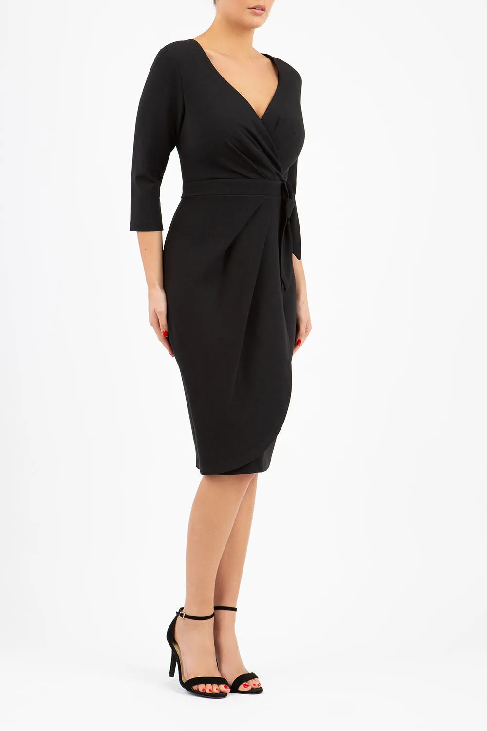 Elan Tie Tulip Dress